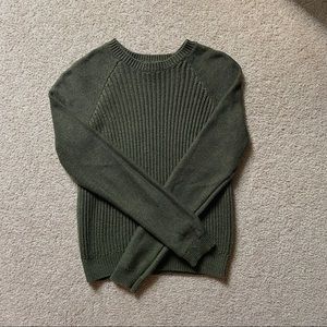 GREEN SWEATER - AEROPOSTALE
